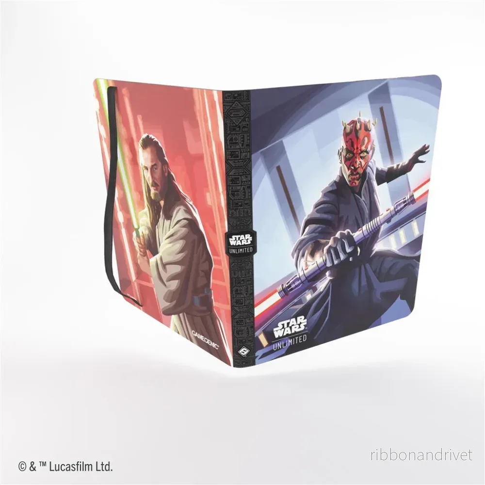 Gamegenic Star Wars: Unlimited Casual Album 18-Pocket – Qui-Gon Jinn/Darth Maul Gamegenic Star Wars: Unlimited Casual Album 18-Pocket – Qui-Gon Jinn/Darth Maul