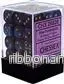 Chessex Gemini 12mm d6 Dice Blocks - Blue-Purple w/Gold (36 Dice) - Bild 2