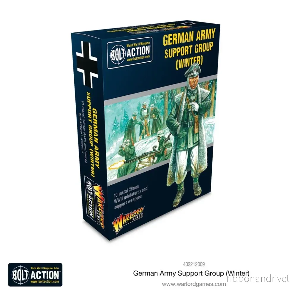 Bolt Action - Tyska Armén Stödgrupp (Vinter)