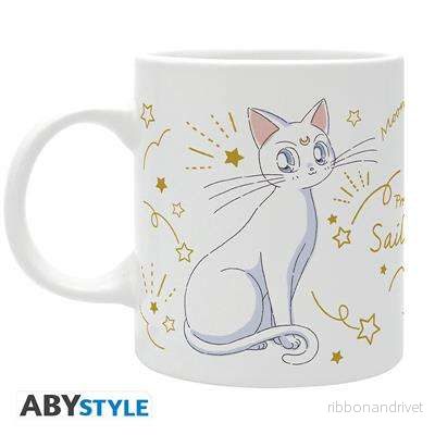 Sailor Moon – Mugg (320 ml) – Luna & Artemis Cats - Bild 2