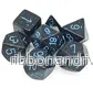 Chessex Speckled Polyhedral 7-Tärningsset - Blå Stjärnor - Bild 2