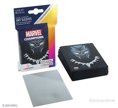 Gamegenic - Marvel Champions Art Sleeves - Black Panther (50+1 Sleeves) - Bild 2