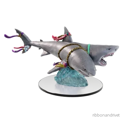 D&D Icons of the Realms: Seas & Shores - Maw of Sekolah Boxed Figur - Bild 2