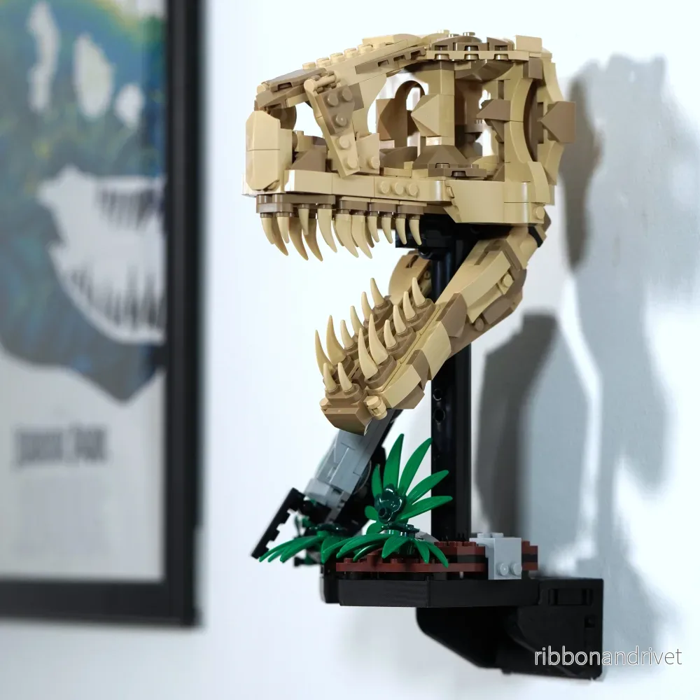 Väggfäste för LEGO Jurassic World T-Rex 76964