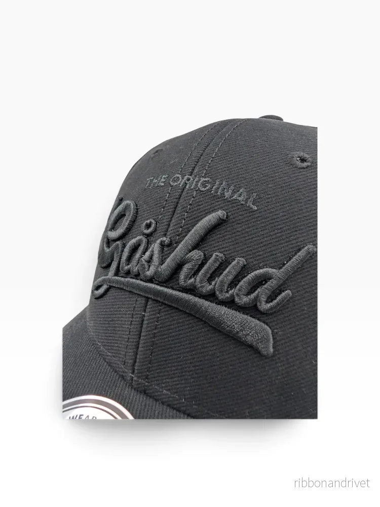 Gåshud Original Script Classic Baseballkeps - Black Edition - Bild 3