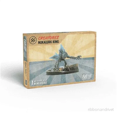 Fallout: Wasteland Warfare – Nukalurk King Miniatyrset Fallout: Wasteland Warfare – Nukalurk King Miniatyrset