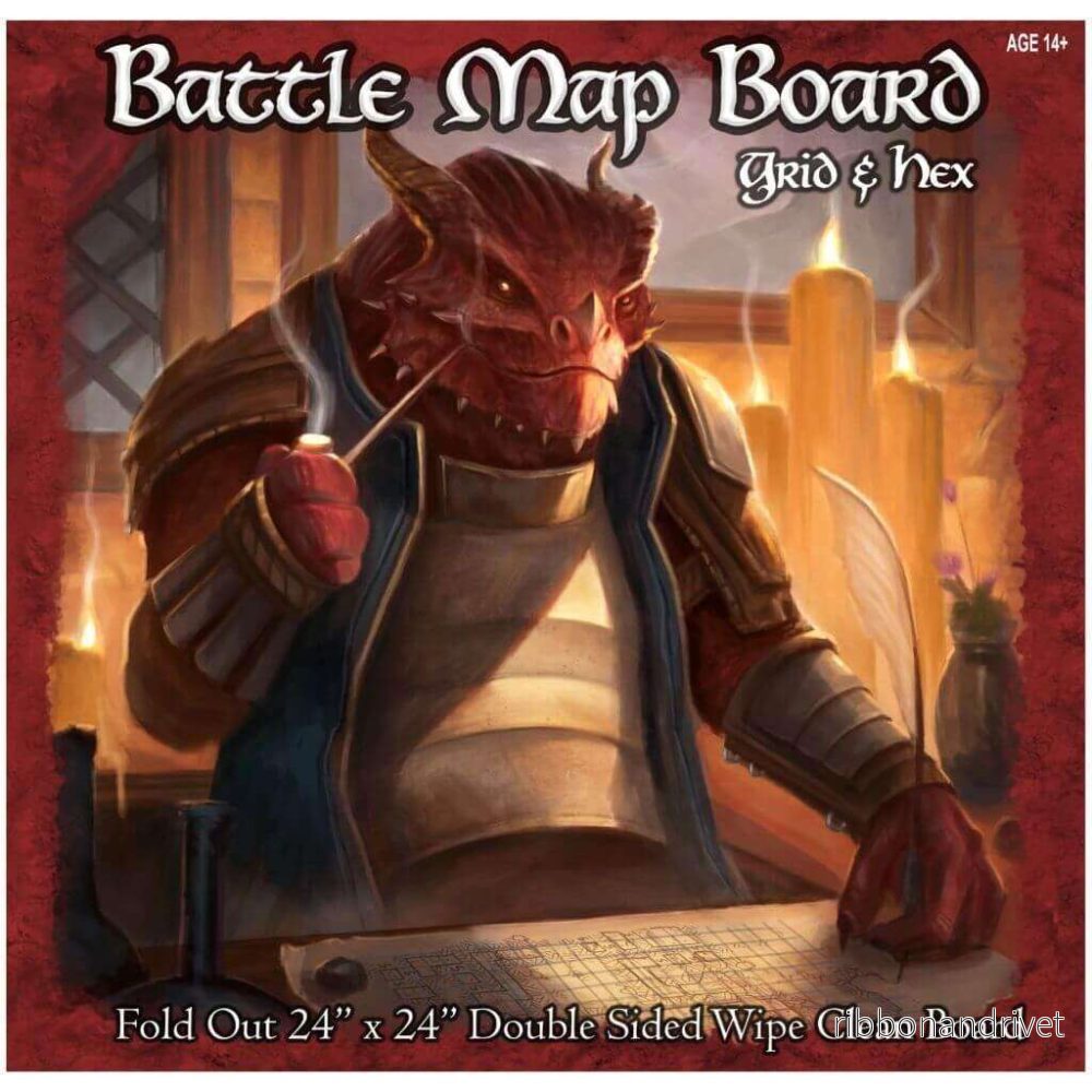Battle Map Board – Grid & Hex – EN Battle Map Board – Grid & Hex – EN