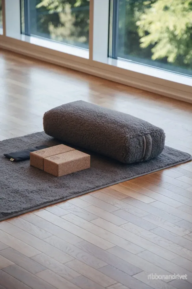 Release Wool Restorative Bolster - Light Brown - Bild 3