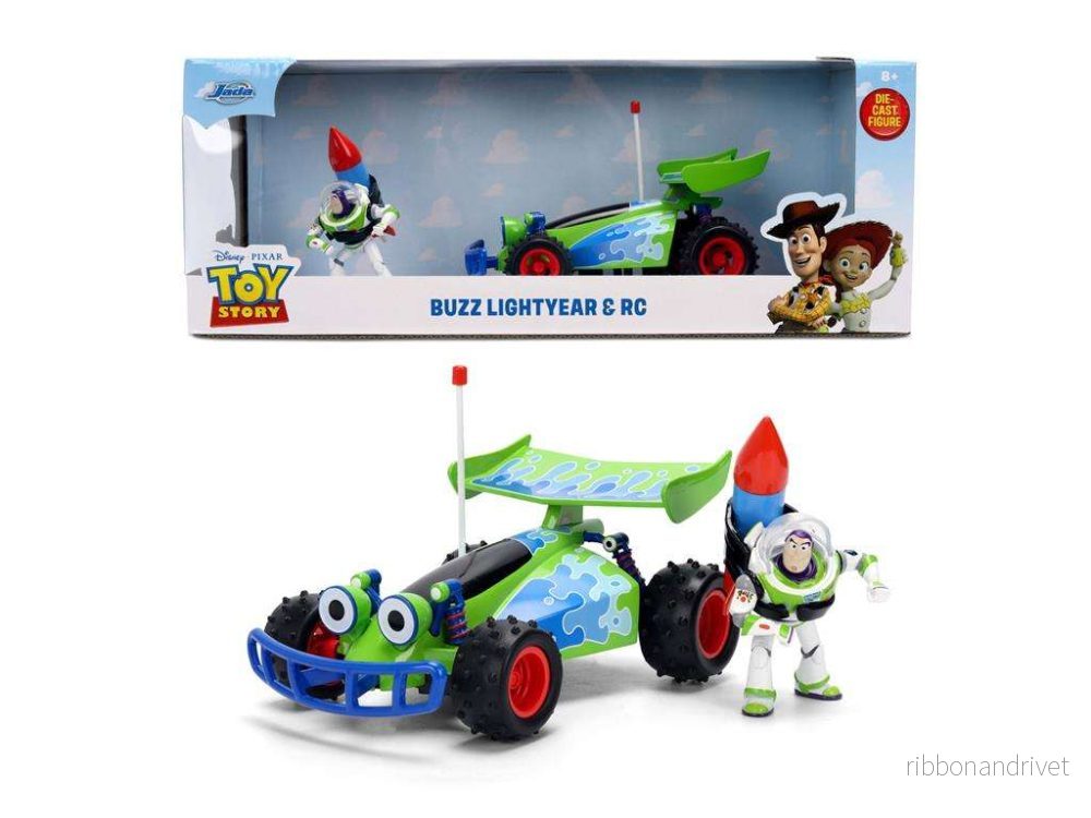 Toy Story – Modellbil Turbo Buggy med Buzz Lightyear, 1:24 Toy Story – Modellbil Turbo Buggy med Buzz Lightyear, 1:24