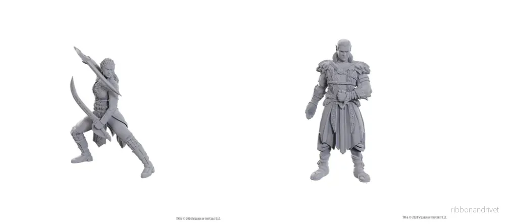D&D Nolzur’s Marvelous Miniatures: Special Edition Baldur’s Gate 3 — Jaheira & Halsin D&D Nolzur’s Marvelous Miniatures: Special Edition Baldur’s Gate 3 — Jaheira & Halsin
