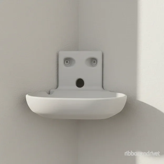 Väggmonterat hörnfäste för Google Nest Audio