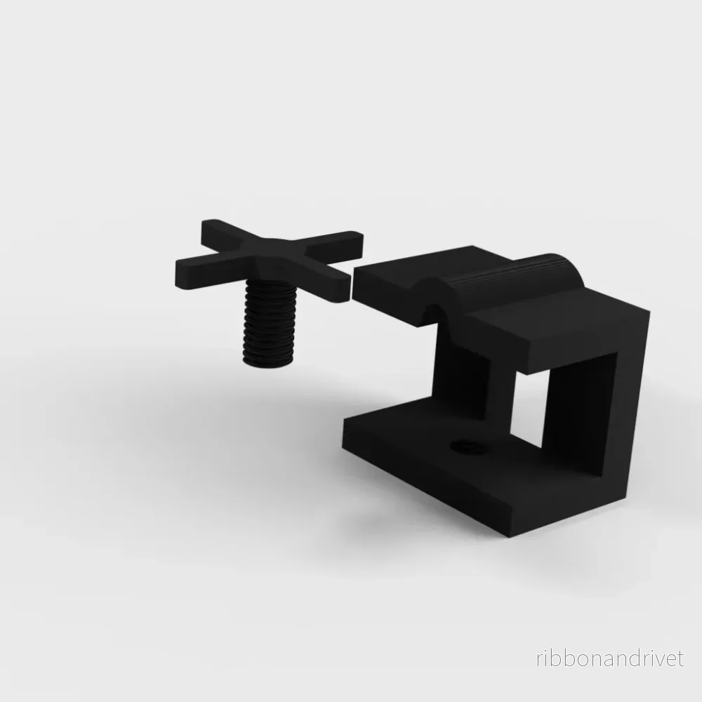 Mindre skrivbordskabelklämma - Bild 3