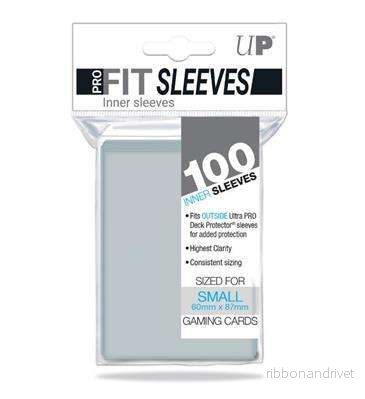 UP - Small Sleeves - Pro-Fit Card (100 Sleeves)