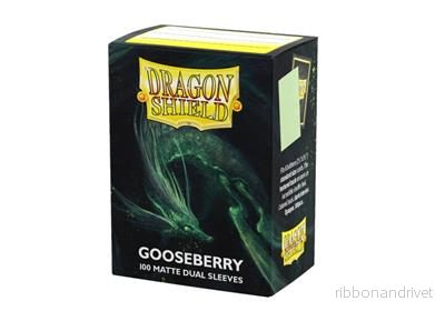 Dragon Shield Sleeves – Standard Size – Matte Dual – Gooseberry (100 Sleeves) Dragon Shield Sleeves – Standard Size – Matte Dual – Gooseberry (100 Sleeves)