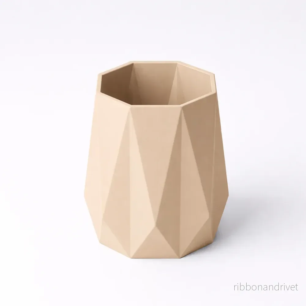 Geometrisk pennhållare rak - Bild 2