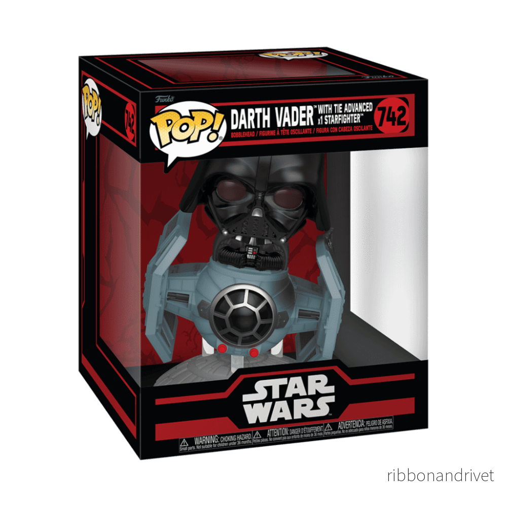 Funko POP Rides DLX: SWD – TIE Advanced x1 med Vader Funko POP Rides DLX: SWD – TIE Advanced x1 med Vader