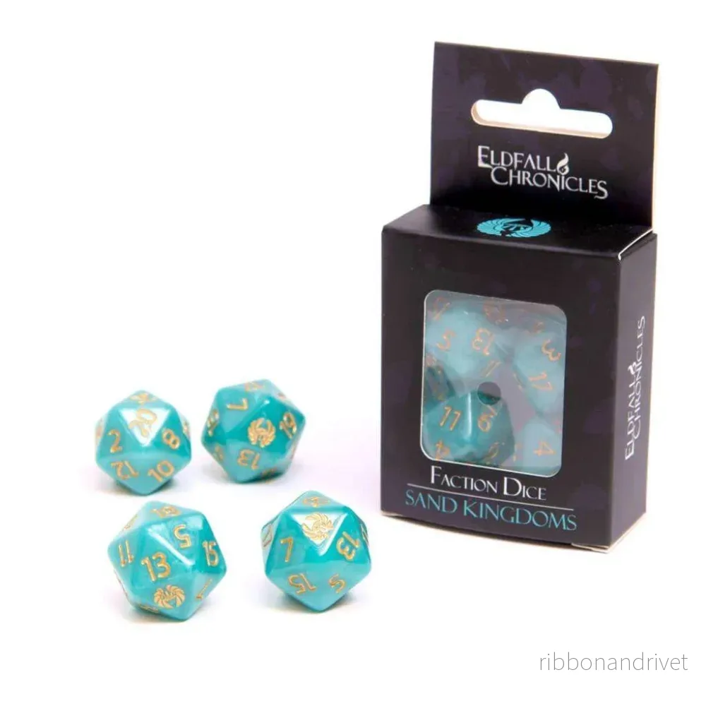 Eldfall Chronicles – Faction Dice: Sand Kingdoms Eldfall Chronicles – Faction Dice: Sand Kingdoms