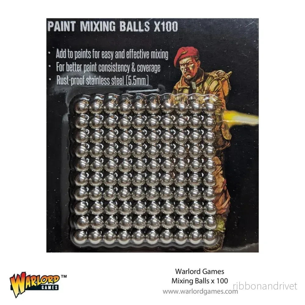 Warlord Mixing Balls (100 stycken)