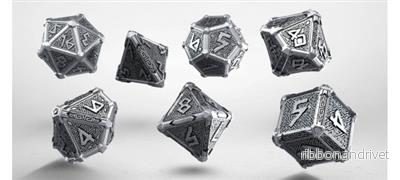 Metal Mythical Dice Set (7) - Daedalus Design