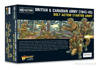 Bolt Action – Brittiska och Kanadensiska Armén (1943-45) Startarmé