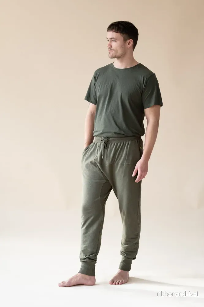 Mudra Pants – Dark Olive Mudra Pants – Dark Olive