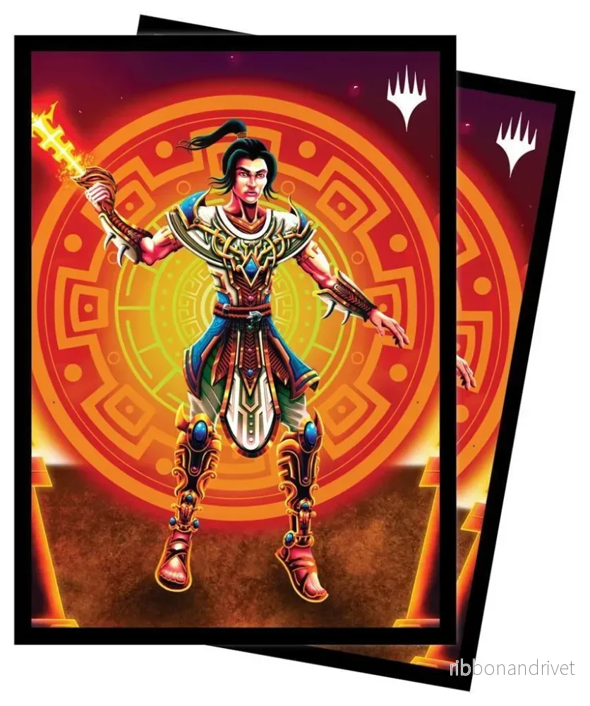 UP – The Lost Caverns of Ixalan 100ct Deck Protector Sleeves v4 UP – The Lost Caverns of Ixalan 100ct Deck Protector Sleeves v4