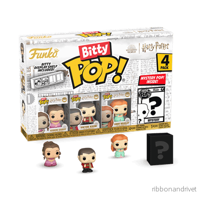 Funko Bitty POP Harry Potter Goblet of Fire - Hermione 4PK - Bild 2