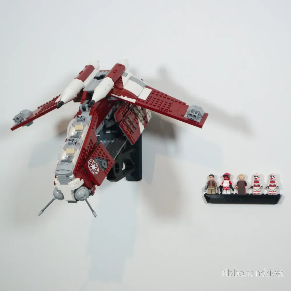 Väggfäste för Coruscant Guard Gunship 75354 - Bild 3