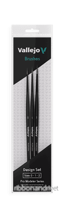 Vallejo Pro Modeler Brush Set - Natural Hair - Bild 2