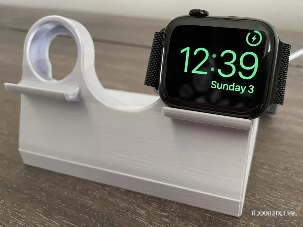 Elegant dubbelt laddningsställ för Apple Watch