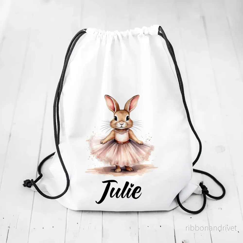 Kaninballerina | Personlig gympapÄse Kaninballerina | Personlig gympapÄse