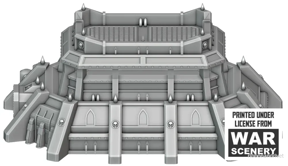 Fästningen av Qualen – Grimdark Wargaming Terräng
