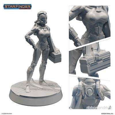 Starfinder Miniatures: Human Ace Pilot - EN - Bild 2
