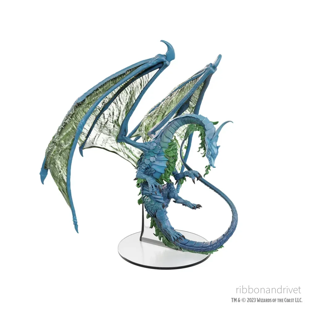 D&D Icons of the Realms: Adult Moonstone Dragon D&D Icons of the Realms: Adult Moonstone Dragon