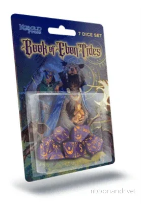Book of Ebon Tides 7 Dice Set Book of Ebon Tides 7 Dice Set