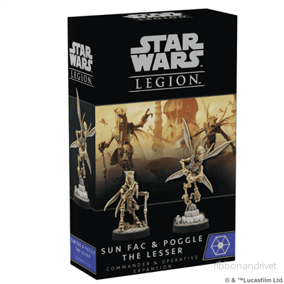 Star Wars Legion: Sun Fac & Poggle the Lesser Commander Expansion - EN