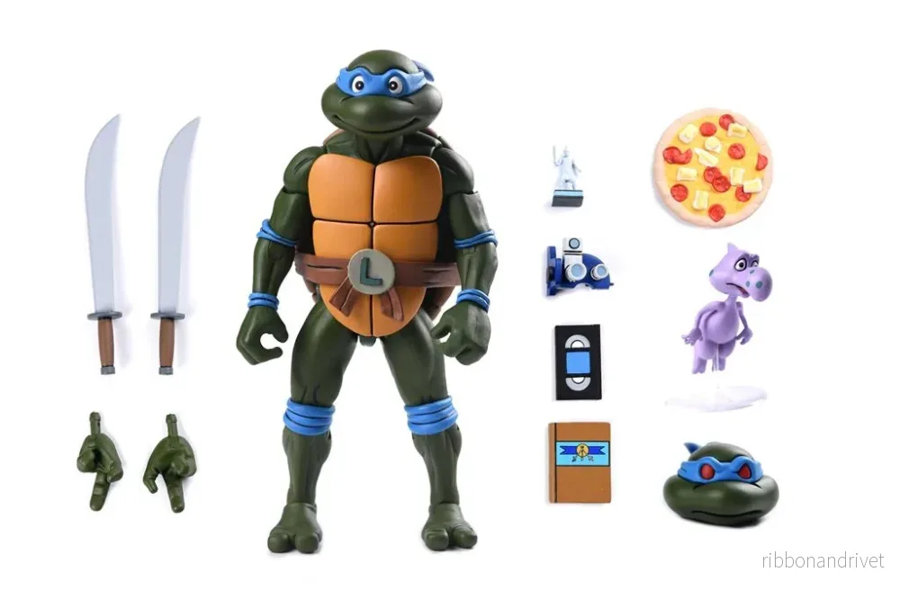 TMNT – 7" Actionfigur – Ultimate Leonardo (VHS)