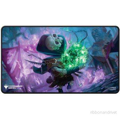 Magic: The Gathering Commander Series 4 - Black Stitched Playmat - Bild 2