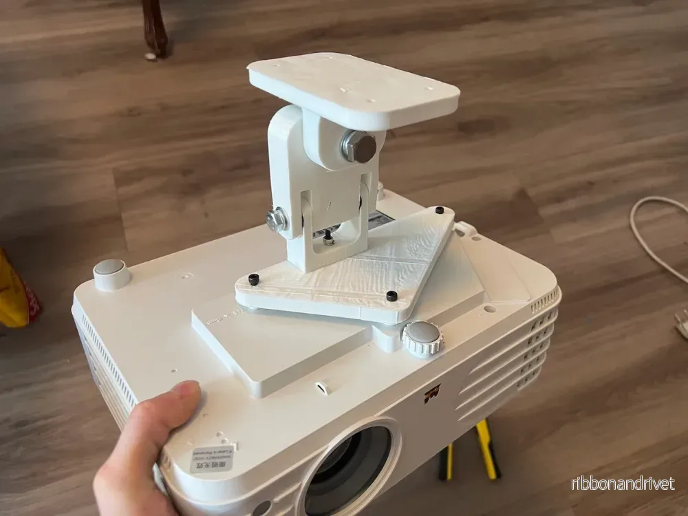 Takprojektor/Beamer-fäste kompatibel med Viewsonic PX701HD - Bild 3