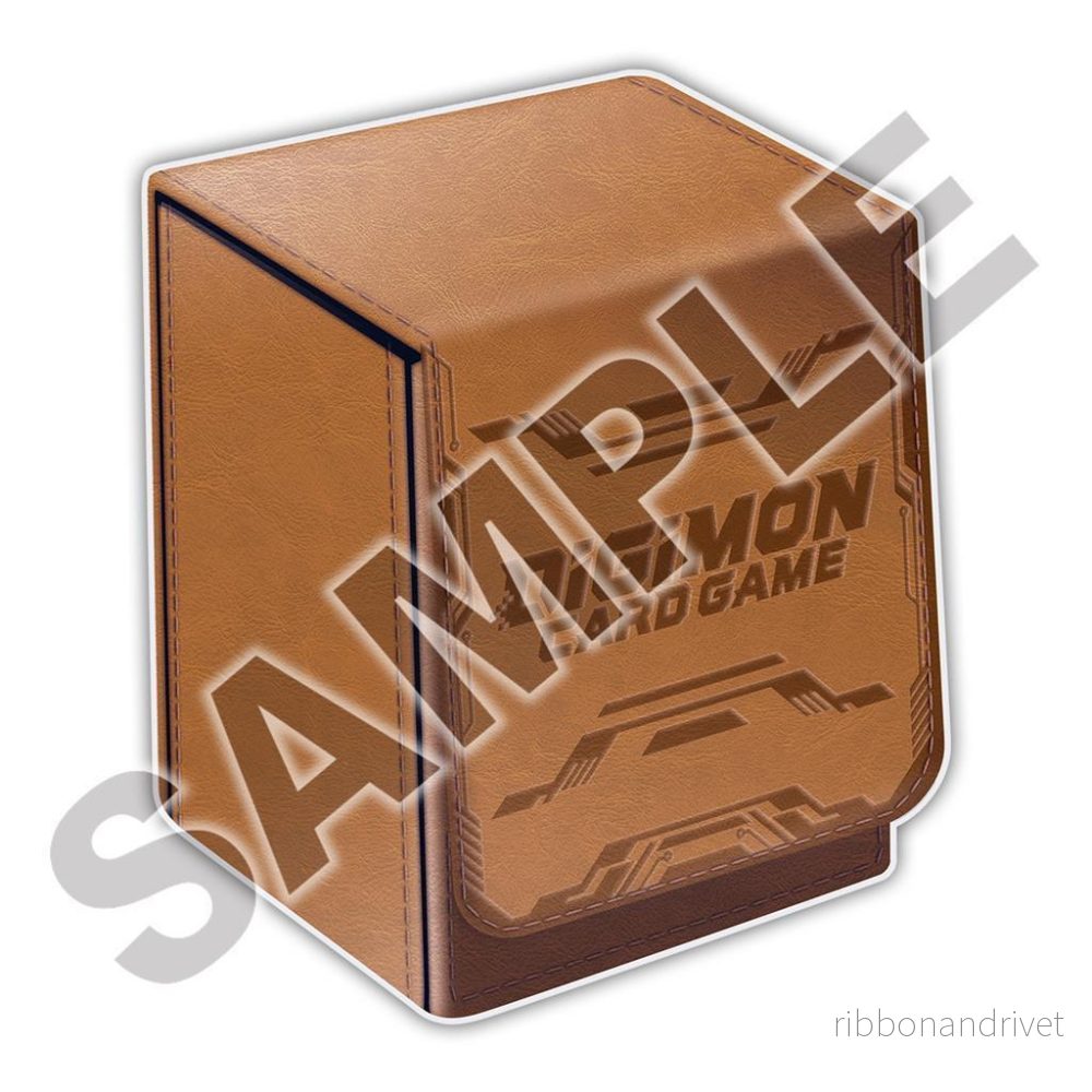 Digimon Card Game Deck Box Set (Brun) Digimon Card Game Deck Box Set (Brun)