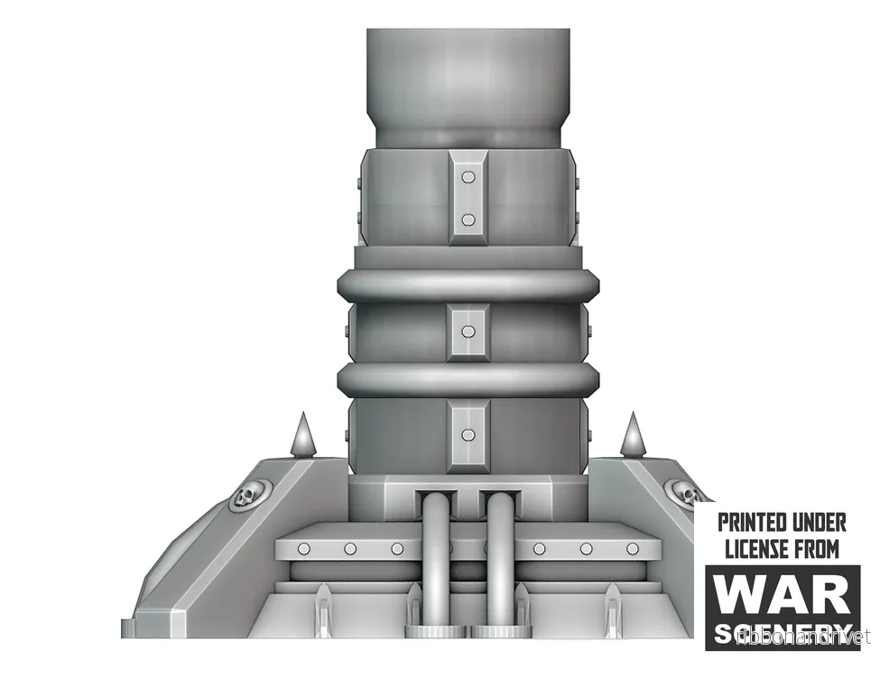 Futuristisk Plasma Generator Terräng för Wargaming Spel - Bild 2