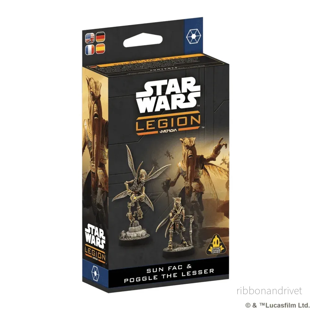 Star Wars: Legion – Sun Fac och Poggle den Mindre / DE / SP / FR