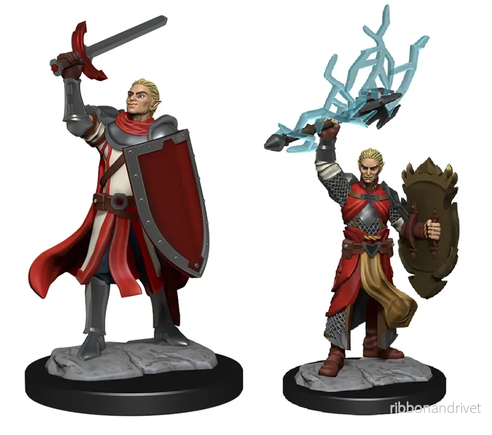 D&D Nolzur's Marvelous Miniatures: Half-Elf Paladin Male