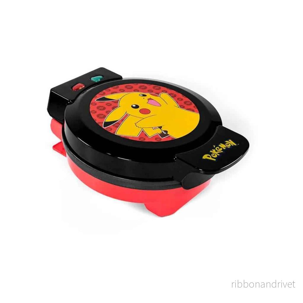 Pokémon – Rund vaffeljärn med Pikachu-motiv Pokémon – Rund vaffeljärn med Pikachu-motiv