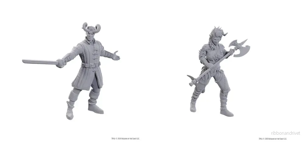 D&D Nolzur's Marvelous Miniatures: Special Edition Baldur's Gate 3 — Wyll & Karlach