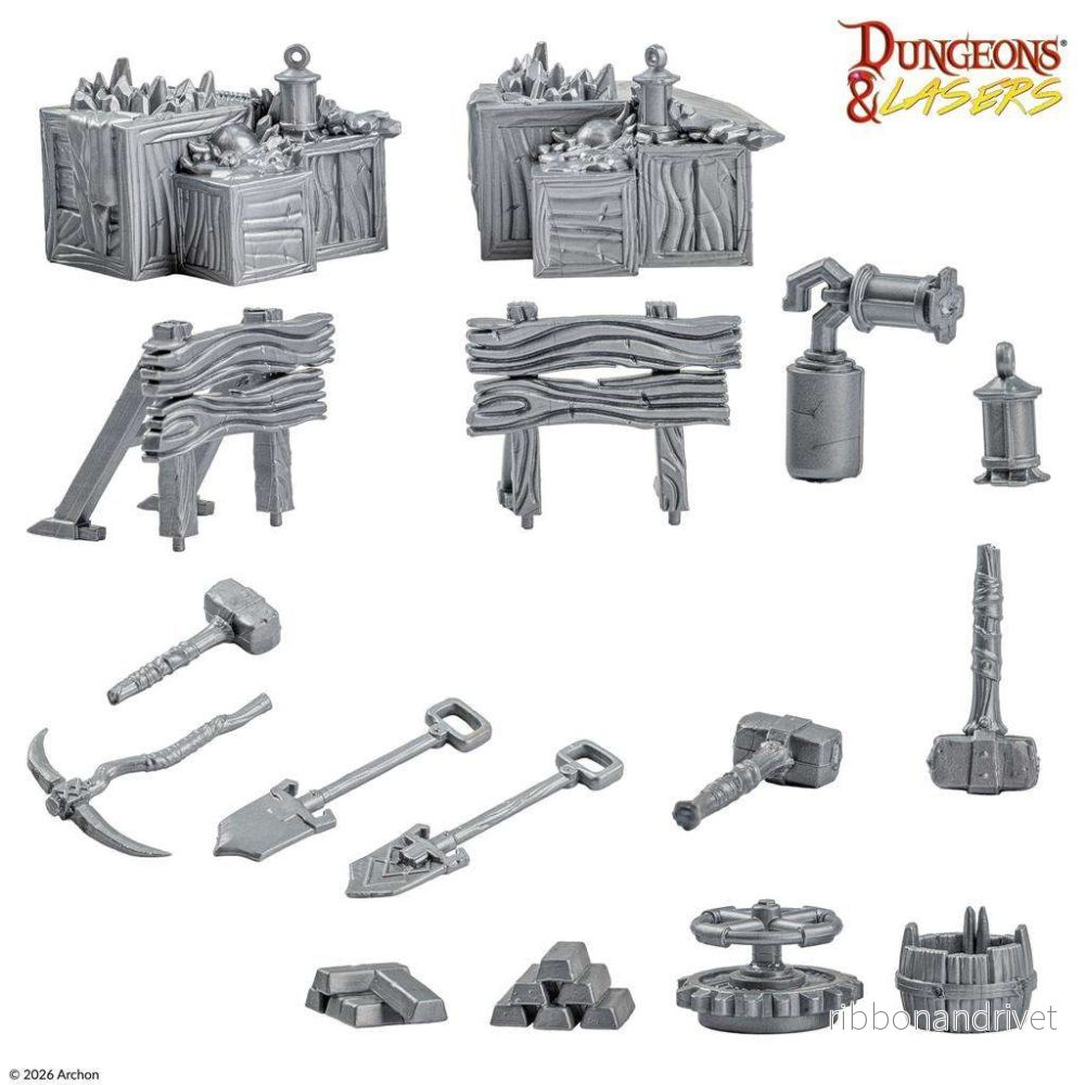 Dungeons & Lasers – Dwarven Train Set - Bild 2