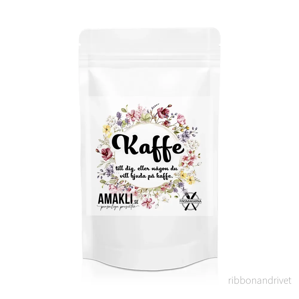Blommig krans | Amakli Kaffe/Te