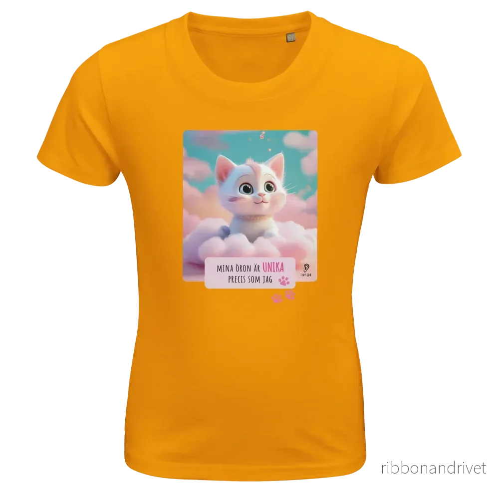 ECO Friendly T-shirt - Mina öron är unika precis som jag - Bild 2
