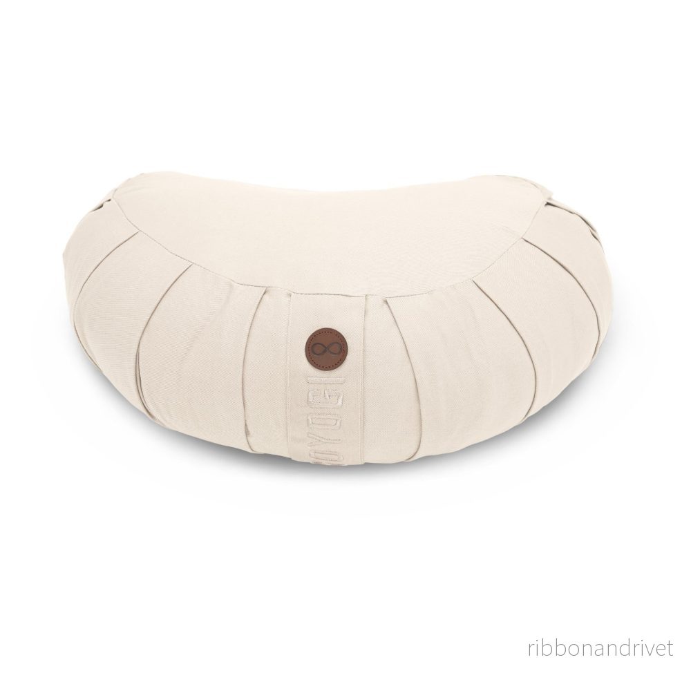 Calm Crescent Meditation Cushion - Natural - Bild 2