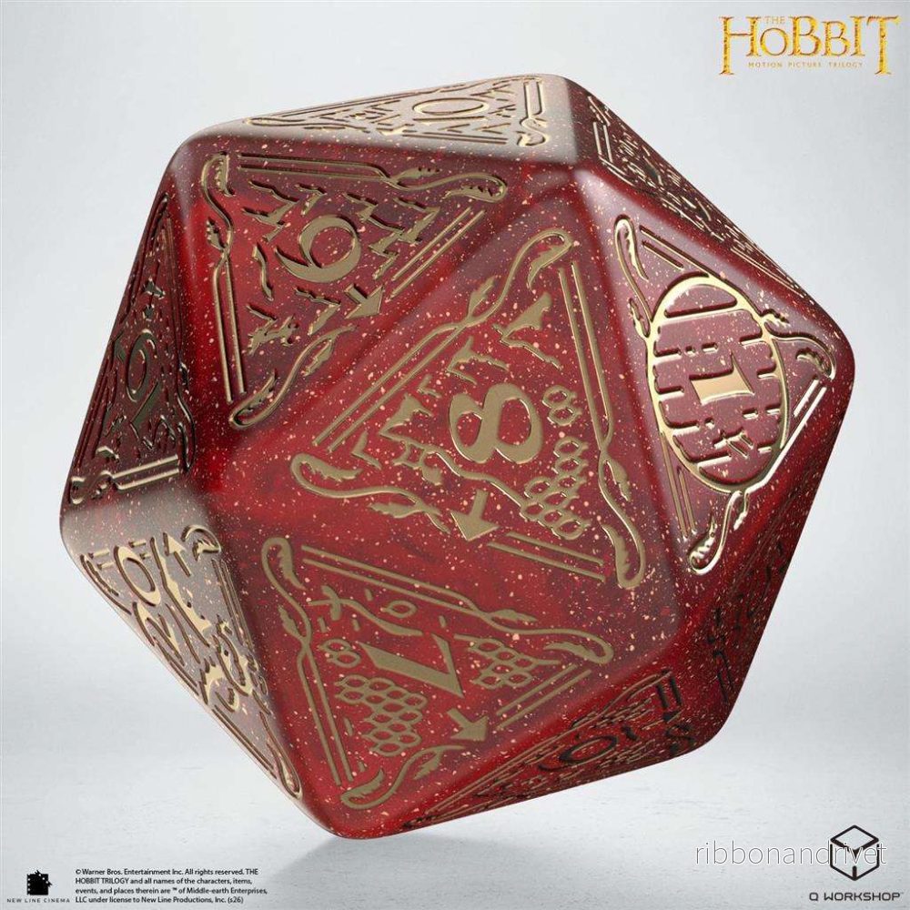 The Hobbit Spindown D20 – Ember TCG Jumbo Die The Hobbit Spindown D20 – Ember TCG Jumbo Die
